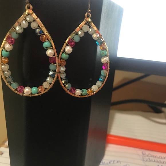 ELLY PRESTON BEADED EARRINGS 💫 - Picture 2 of 9